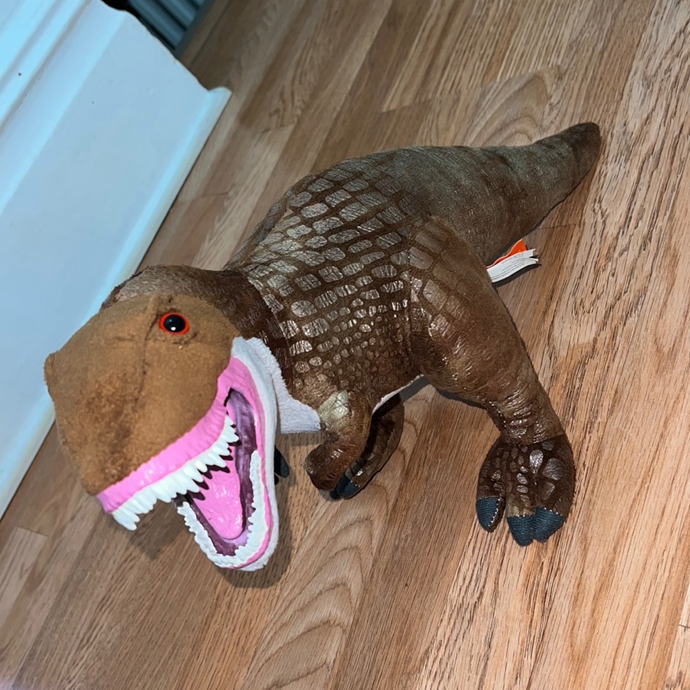 Chomping Dinosaur Plushie NWOT